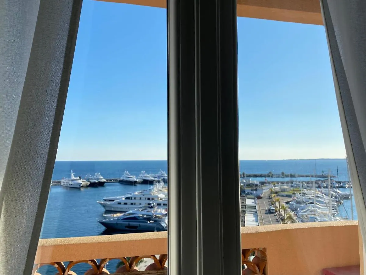 Amazing View Port Golfe-Juan And Garage Apartment 0*,  France